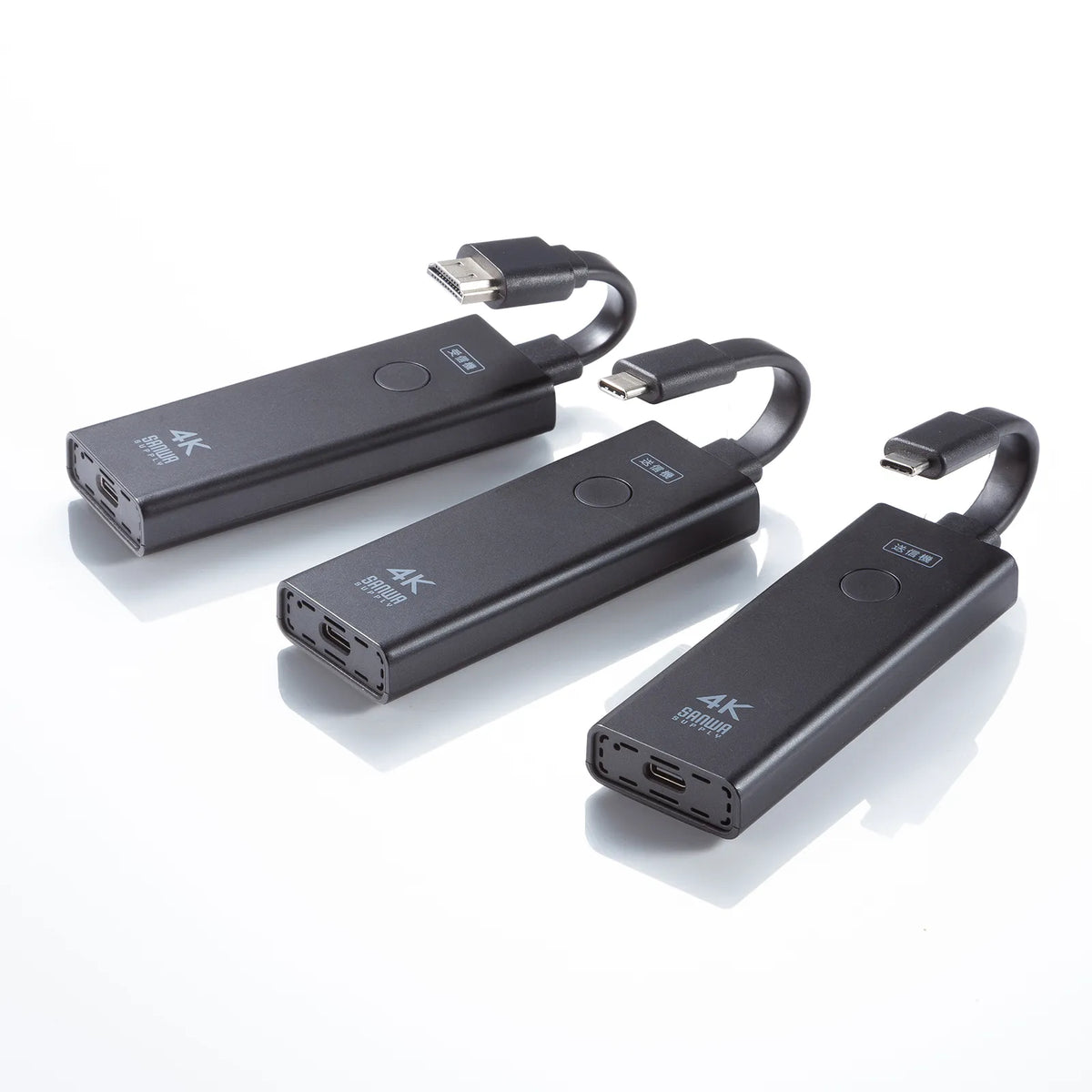 4K-compatible wireless HDMI extender (2 Type-C transmitters and storage box set) VGA-EXWHD12CSET