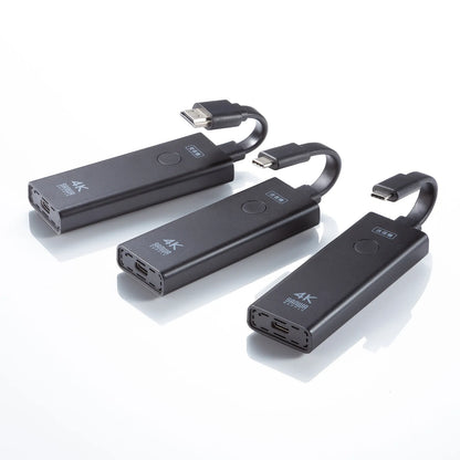 4K-compatible wireless HDMI extender (2 Type-C transmitters and storage box set) VGA-EXWHD12CSET