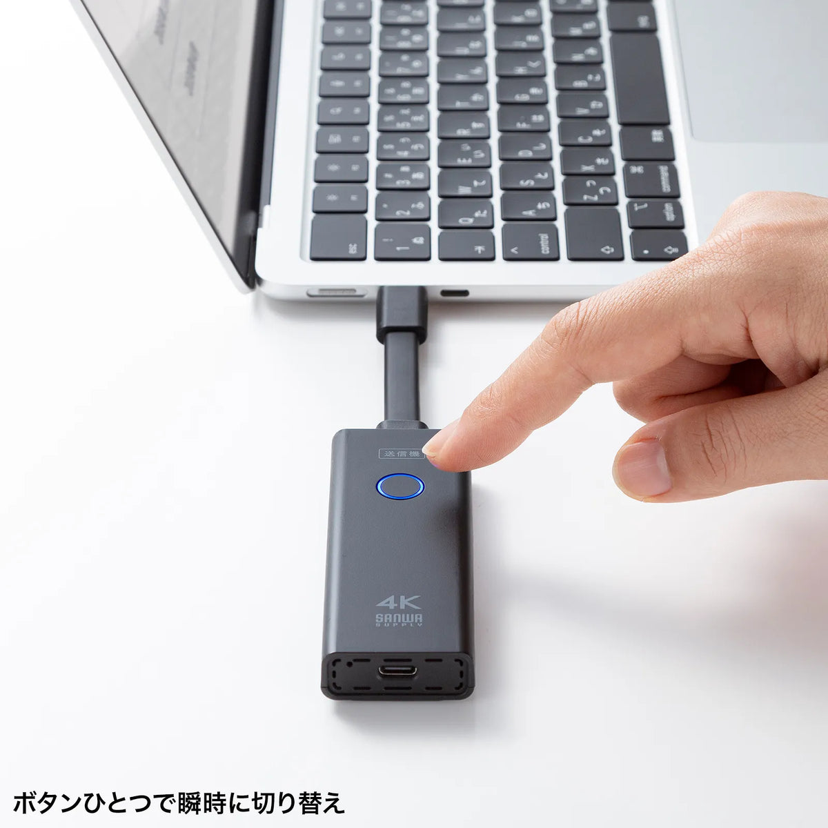 4K-compatible wireless HDMI extender (for Type-C connection) VGA-EXWHD12C
