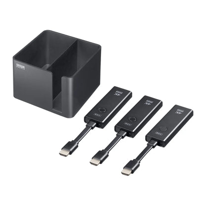 4K-compatible wireless HDMI extender (2 HDMI transmitters and storage box set) VGA-EXWHD12SET