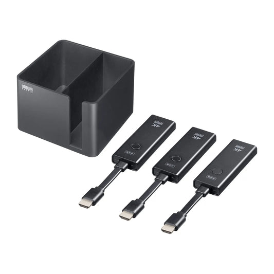 4K-compatible wireless HDMI extender (2 HDMI transmitters and storage box set) VGA-EXWHD12SET