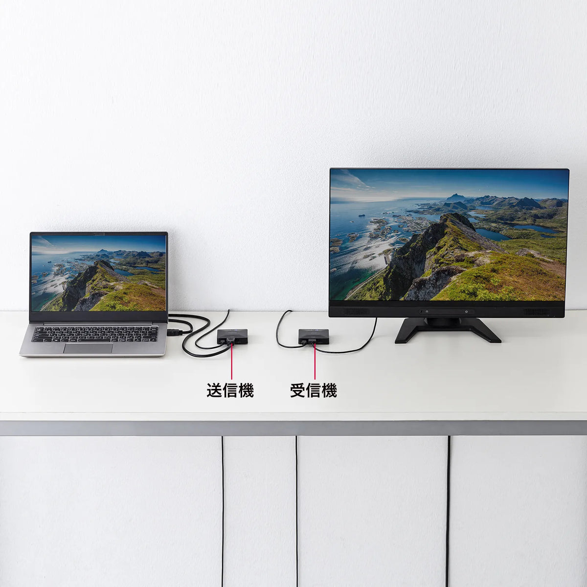 Wireless HDMI Extender (Extends up to 60m - Set Model) VGA-EXWHD13