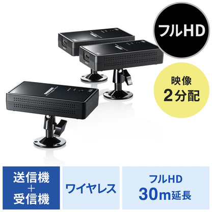 Wireless HDMI Splitter Extender (2-way) VGA-EXWHD7N