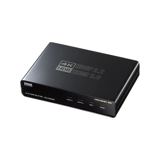4K/60Hz HDR compatible HDMI splitter (2-way) VGA-HDRSP2