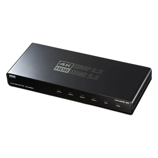 4K/60Hz HDR compatible HDMI splitter (4-way) VGA-HDRSP4