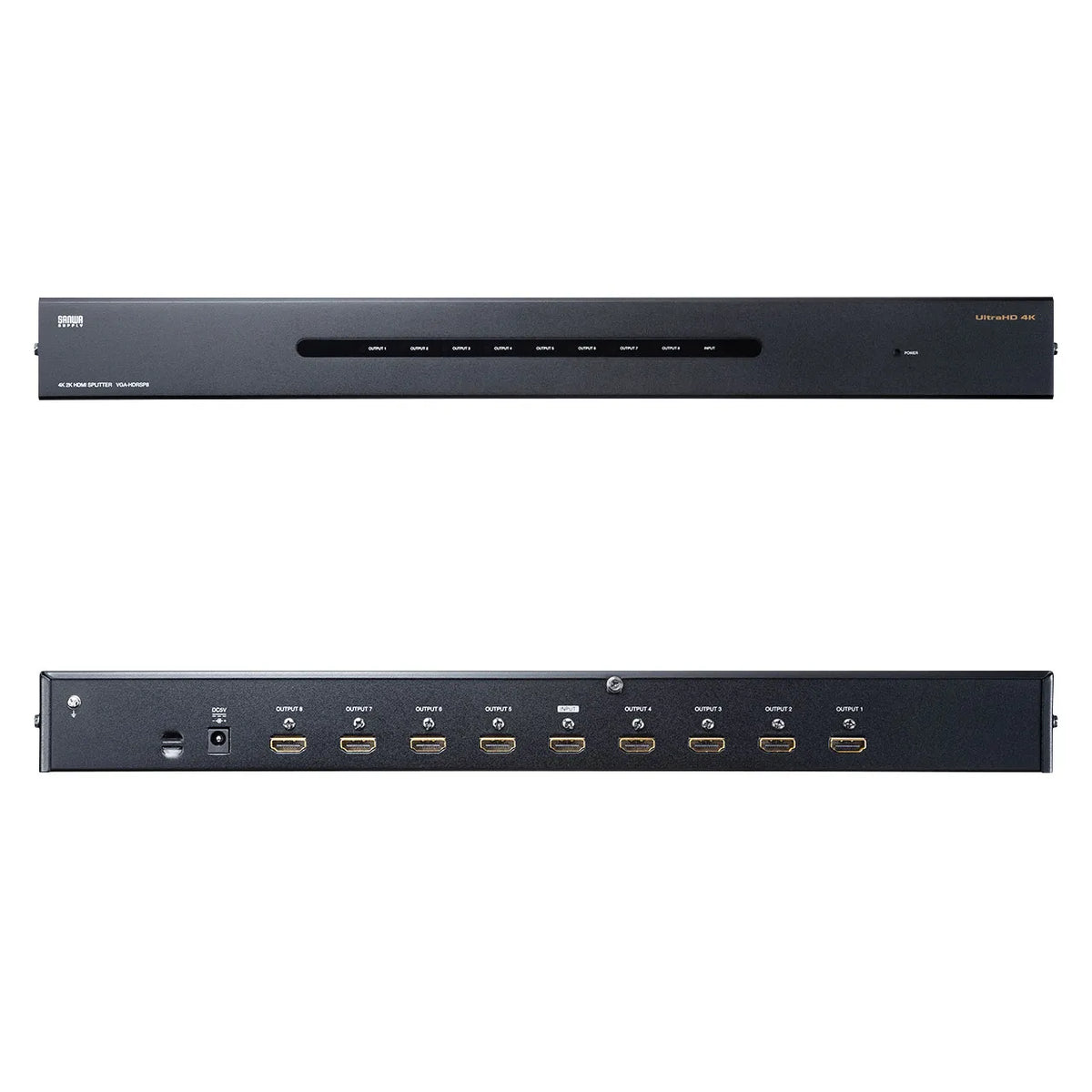 4K/60Hz HDR compatible HDMI splitter (8-way) VGA-HDRSP8
