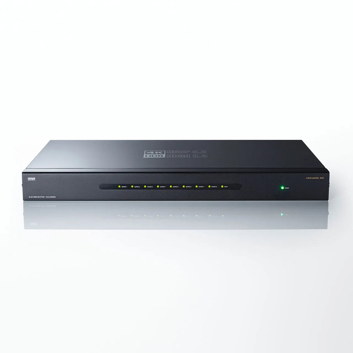 4K/60Hz HDR compatible HDMI splitter (8-way) VGA-HDRSP8