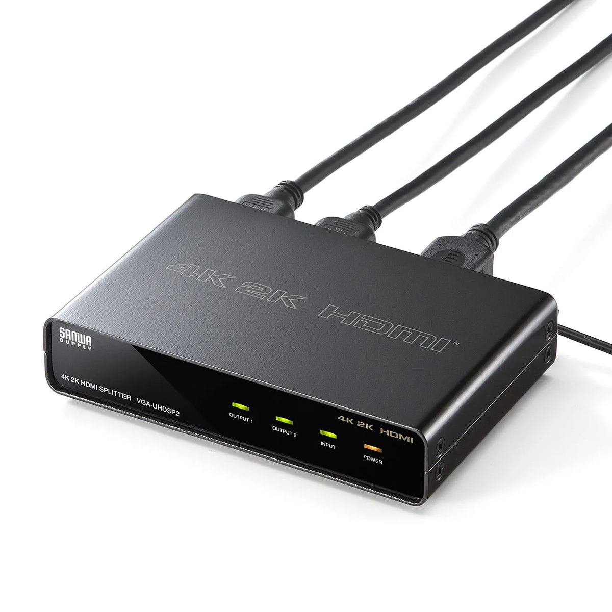 4K2K compatible HDMI splitter (2-way) VGA-UHDSP2