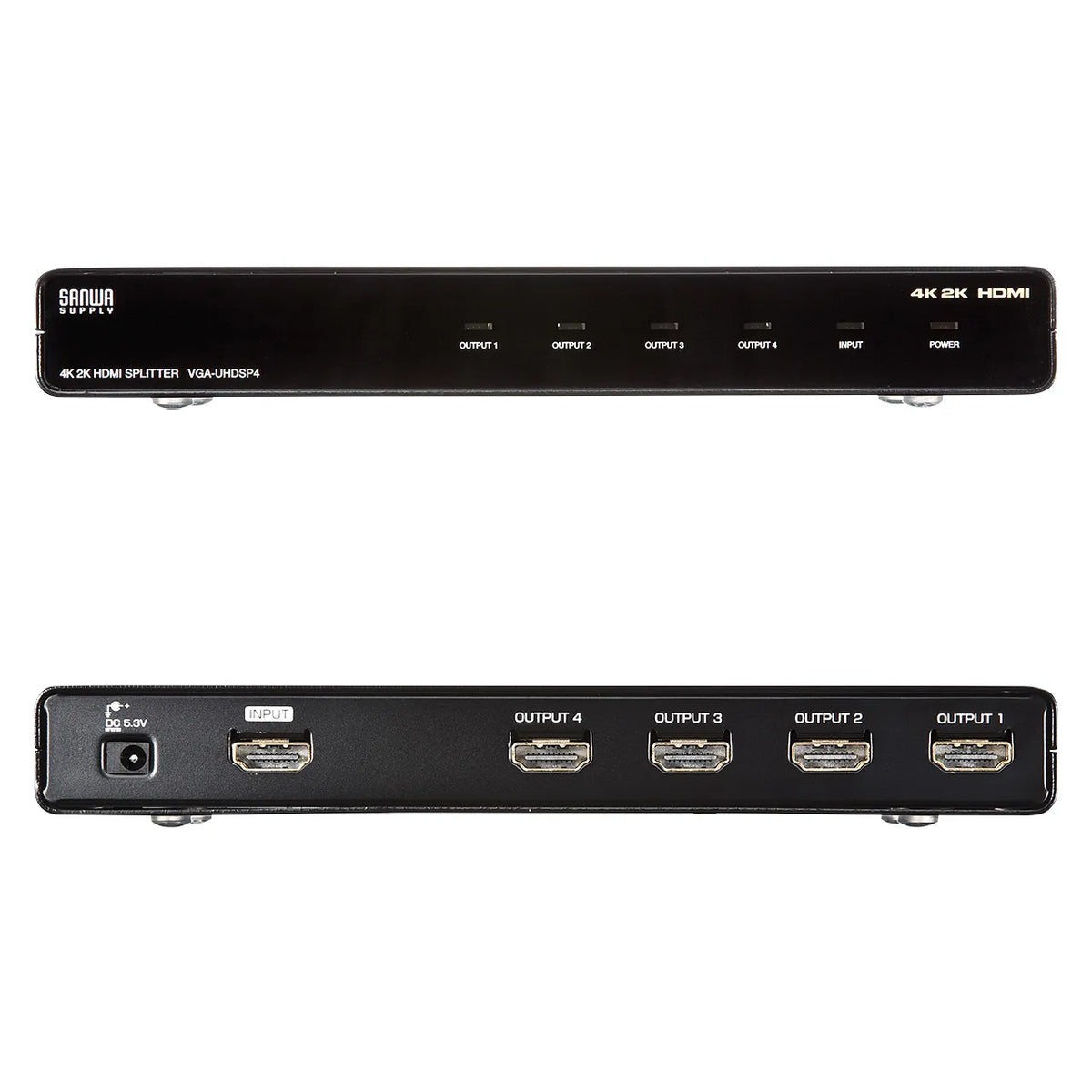 4K2K compatible HDMI splitter (4-way) VGA-UHDSP4