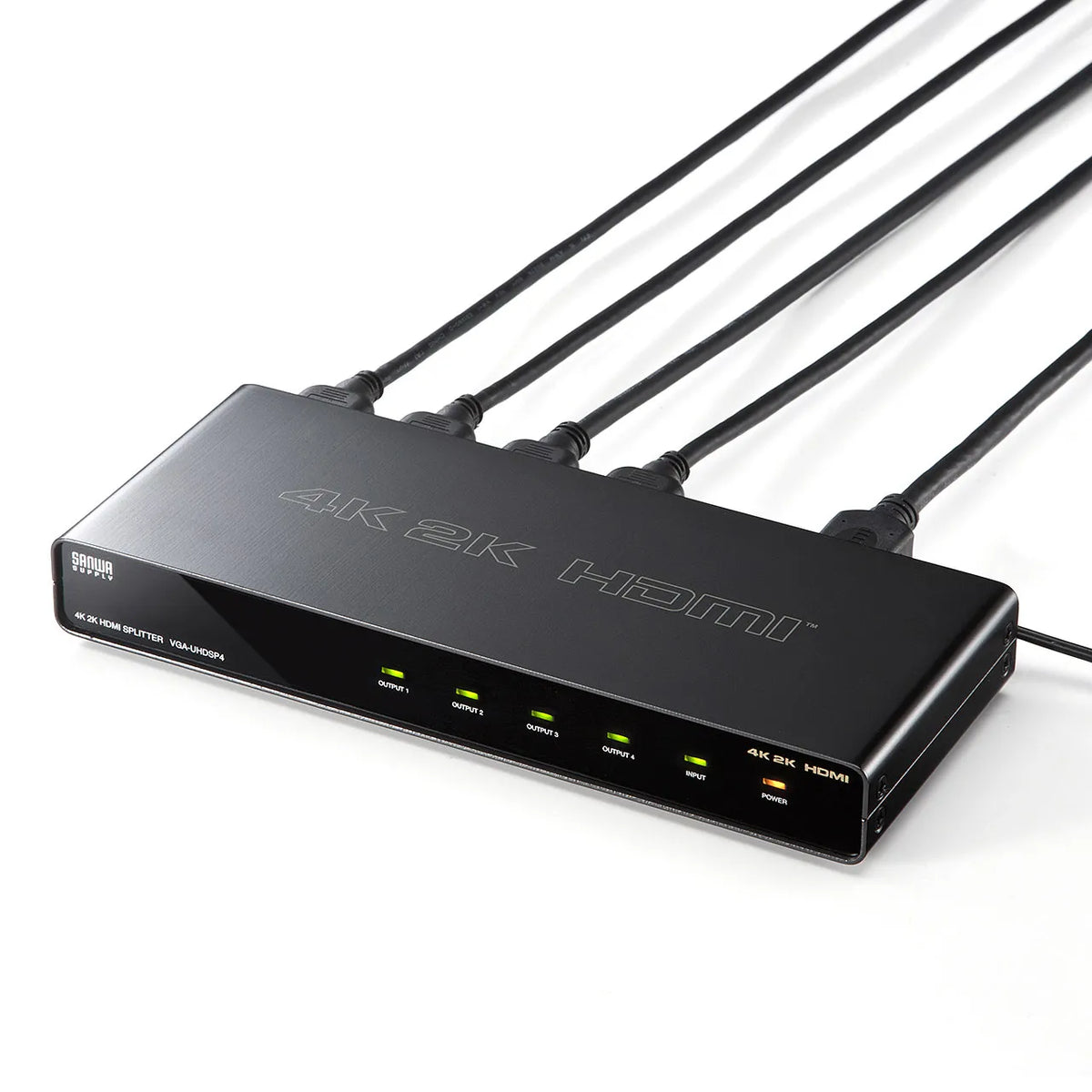 4K2K compatible HDMI splitter (4-way) VGA-UHDSP4