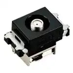 WCS3013B Highly Shielded Recessed TV Terminal for Home Use (Current Passing Type) (10-3224MHz) (Black)