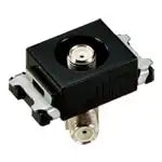 WCS3814B Recessed Highly Shielded TV Terminal (Current Passing Type) (10 to 3224 MHz) (Black)