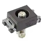 WCS3814H Highly Shielded Recessed TV Terminal (Current Passing Type) (10 to 3224 MHz) (Gray)