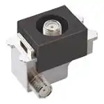 WCS4812H Highly Shielded TV Outlet Terminal (Current Passing Type) (10 to 3224 MHz) (Gray)