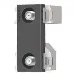 WCS4822H Recessed Highly Shielded TV Outlet for 2 Terminals (Current Passing Type) (10 to 3224 MHz) (Gray)