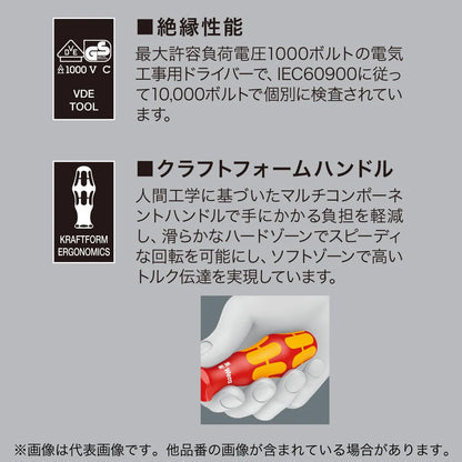 Wera Insulated Screwdriver WE100004