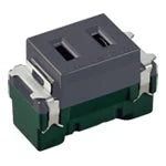 SO-STYLE WN1051MH – In-Wall Covered Outlet – Matte Gray