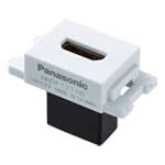 SO-STYLE WND1201MCW – In-Wall / Flush-Mount AV HDMI Outlet (Straight Type) – Matte Ceramic White