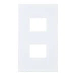 SO-STYLE WNS6002W – Wall Plate (2-Gang) – Matte White