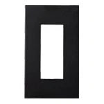 SO-STYLE WNS6003B – Wall Plate (3-Gang) – Matte Black