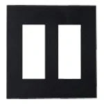 SO-STYLE WNS6006B – Wall Plate (6-Gang) – Matte Black