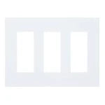 SO-STYLE WNS6009W – Wall Plate (9-Gang) – Matte White