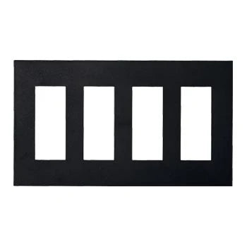 SO-STYLE WNS6012B – Wall Plate (12-Gang) – Matte Black