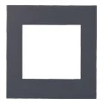 SO-STYLE WNS6570H – Fire-Resistant Plate (Dual Coupling Hole Type) – Matte Gray