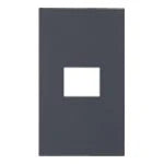 SO-STYLE WNS6701H – Fire-Resistant Plate (1-Gang) – Matte Gray
