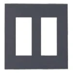 SO-STYLE WNS6706H – Fire-Resistant Plate (6-Gang) – Matte Gray