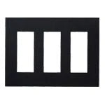 SO-STYLE WNS6709B – Fire-Resistant Plate (9-Gang) – Matte Black