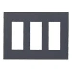 SO-STYLE WNS6709H – Fire-Resistant Plate (9-Gang) – Matte Gray