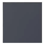 SO-STYLE WNS6792H – Fire-Resistant Cover Plate (2-Gang, with Mounting Frame) – Matte Gray