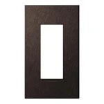 SO-STYLE WNS9603A – Extra Metal Plate (3-Module) – Vibration Finish – Brown
