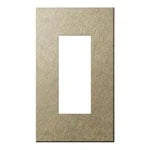 SO-STYLE WNS9603Y – Extra Metal Plate (3-Module) – Vibration Finish – Gold