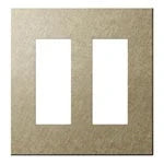 SO-STYLE WNS9606Y – Extra Metal Plate (6-Module) – Vibration Finish – Gold