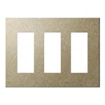 SO-STYLE WNS9609Y – Extra Metal Plate (9-Module) – Vibration Finish – Gold