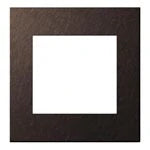 SO-STYLE WNS9650A – Extra Metal Plate (2-Gang) – Vibration Finish – Brown