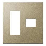 SO-STYLE WNS9674Y – Extra Metal Plate (3+1 Gang) – Vibration Finish – Gold