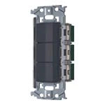WNSS50224H SO-STYLE埋込スイッチセット(スイッチC×2、E)(マットグレー)