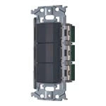 WNSS50242H SO-STYLE埋込スイッチセット(スイッチC、E、C)(マットグレー)