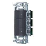 WNSS51555H SO-STYLE埋込スイッチセット(ほたるスイッチC×3)(マットグレー)