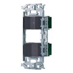 WNSS51598H SO-STYLE埋込スイッチセット(ほたるスイッチC、パイロットスイッチC0.5A)(マットグレー)