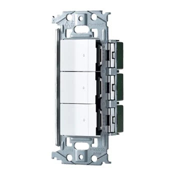 SO-STYLE WNSS51666W – In-Wall Switch Set (Triple Locator Switch E) – Matte White