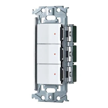 WNSS51777W SO-STYLE埋込スイッチセット(パイロットスイッチC4A×3)(マットホワイト)
