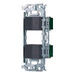 WNSS51797H SO-STYLE埋込スイッチセット(パイロットスイッチC4A×2)(マットグレー)