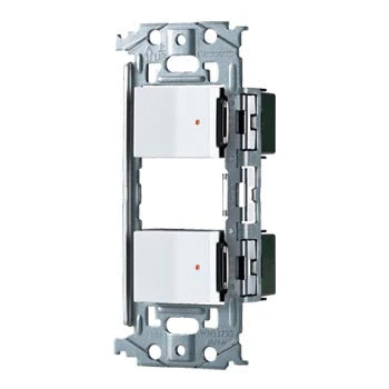 WNSS51898W SO-STYLE埋込スイッチセット(パイロットスイッチC0.5A×2)(マットホワイト)