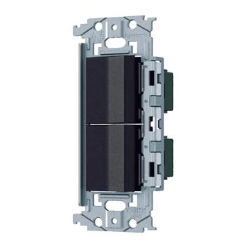 SO-STYLE WNSS52292B – In-Wall Long-Handle Switch Set (Dual Switch C) – Matte Black