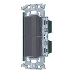 SO-STYLE WNSS52292H – In-Wall Long-Handle Switch Set (Dual Switch C) – Matte Gray