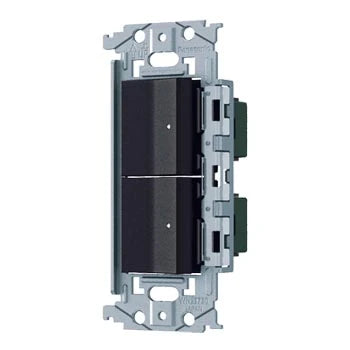 SO-STYLE WNSS53595B – In-Wall Long-Handle Switch Set (Dual Locator Switch C) – Matte Black